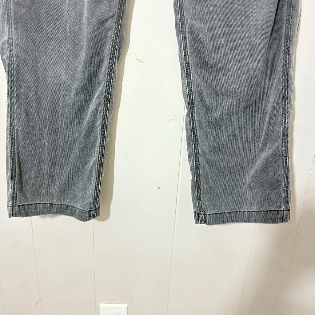 Aritzia TNA Greenwich Carpenter Gray Pants Size 8 - Image 2