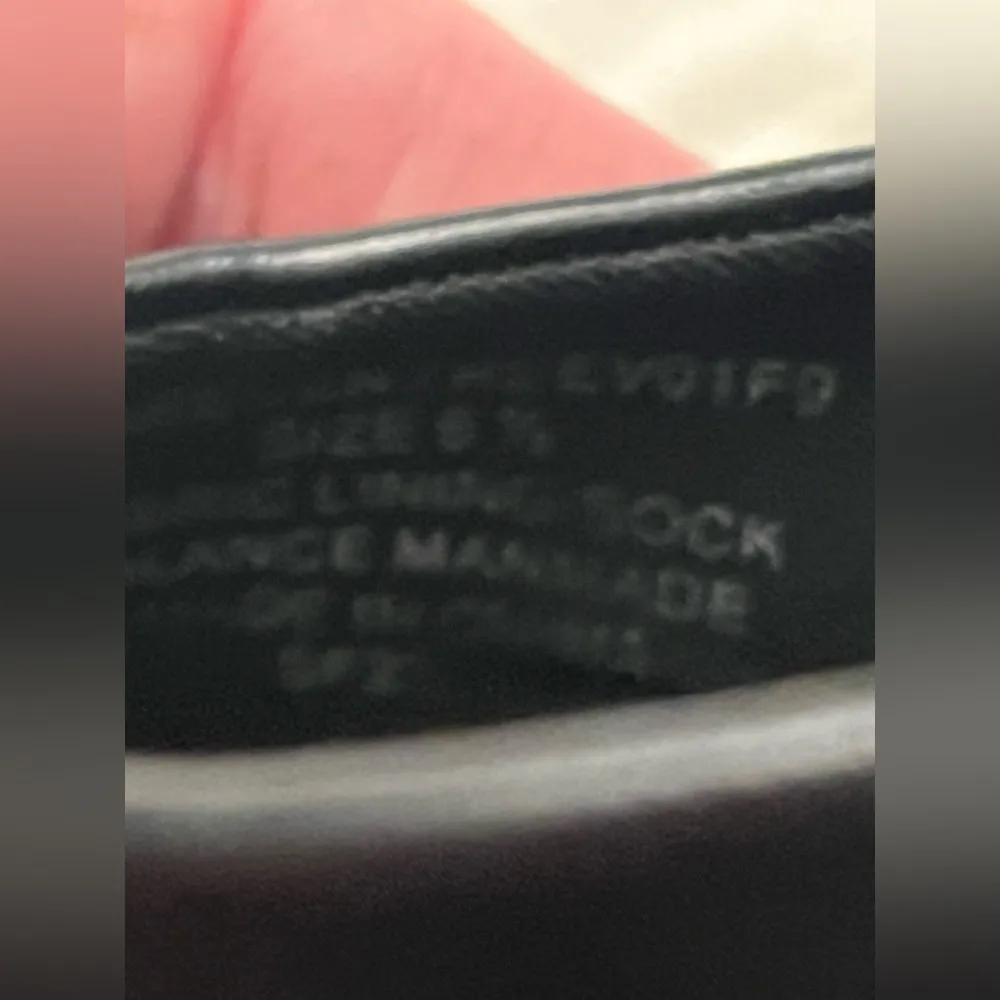 Anne Klein Akreeven Black Pointed Toe Mid Heel Strap Pump - Image 7