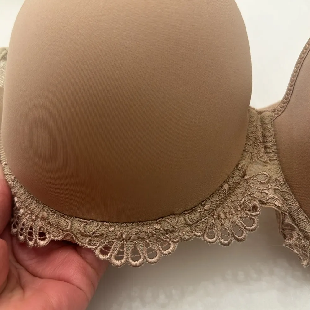 Simone Perele Delice Demi Molded sz 34B Tan - Image 6