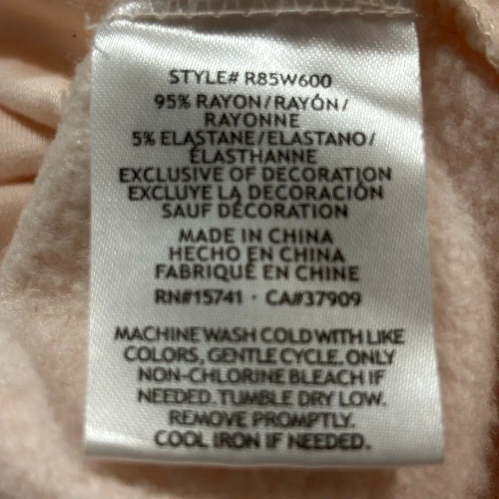 Magnolia Peach Pink Homebody Hoodie Soft Stretch Lounge Sweatshirt Cozy Soft S Size undefined - Image 5