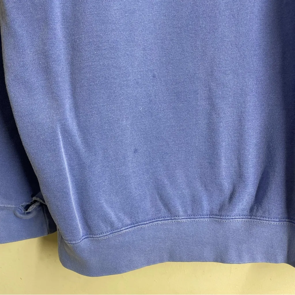 Skinny Dip Nantucket Crew Sweatshirt Blue Medium Comfort Colors Pullover *flawed - Image 9
