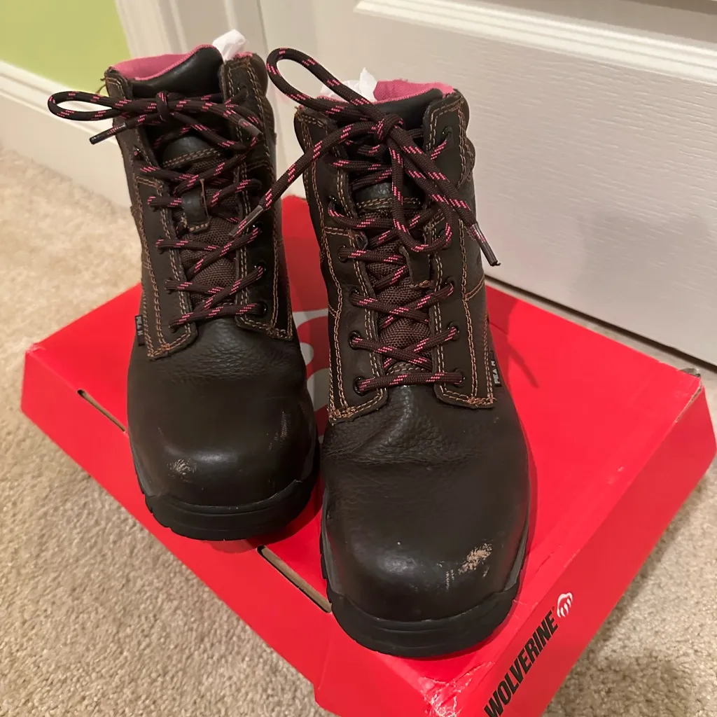 Wolverine Women's Piper Waterproof Composite Toe 6 " Construction Boot - Image 7