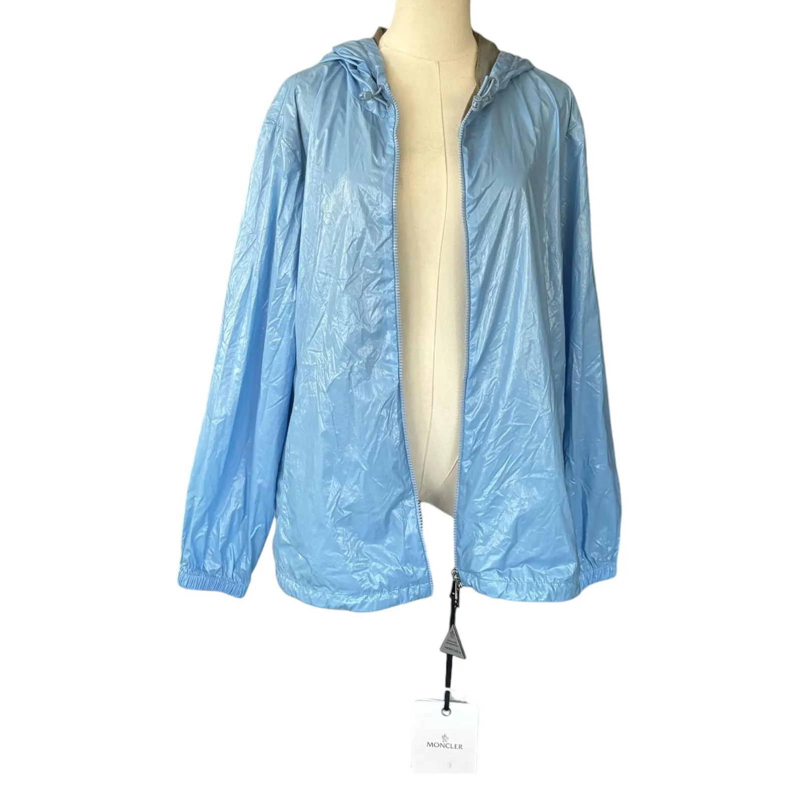 Moncler Wuasse‎ Jacket Windbreaker Full Zip NWT - Image 4