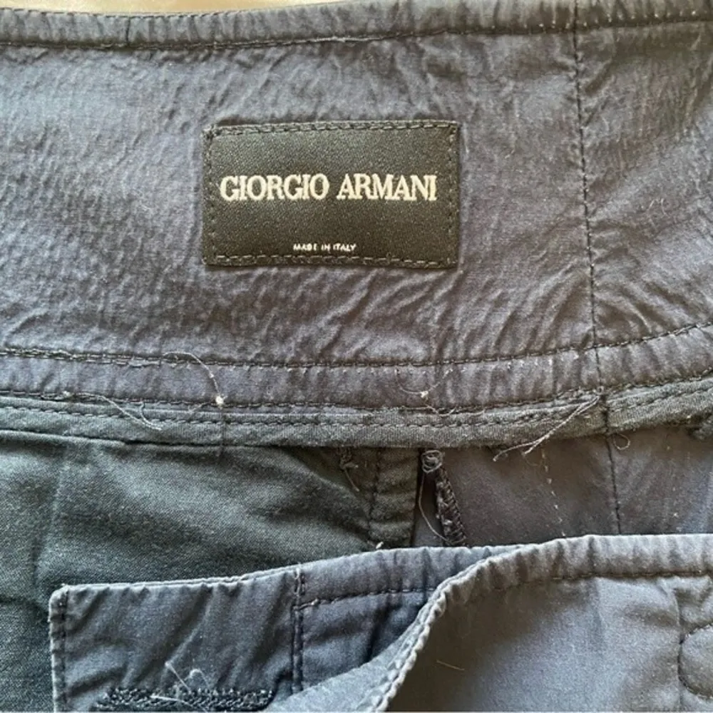 Giorgio Armani Navy Blue Trouser Pants Size 46 US 10 - Image 9