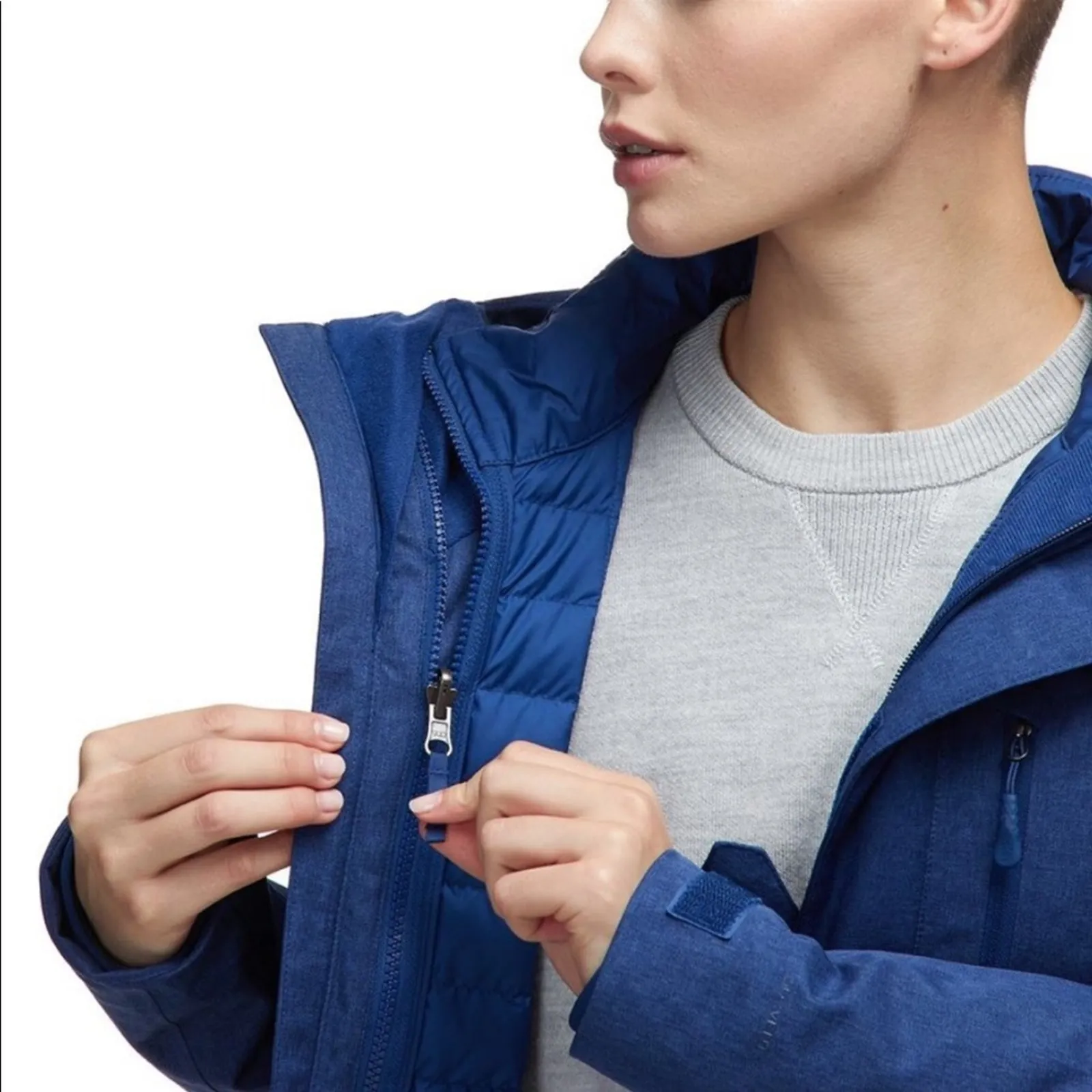 NORTH FACE Womens Thermoball Snow Tri-Climate 3 in 1 Jacket Snow Parka Size S - Image 9