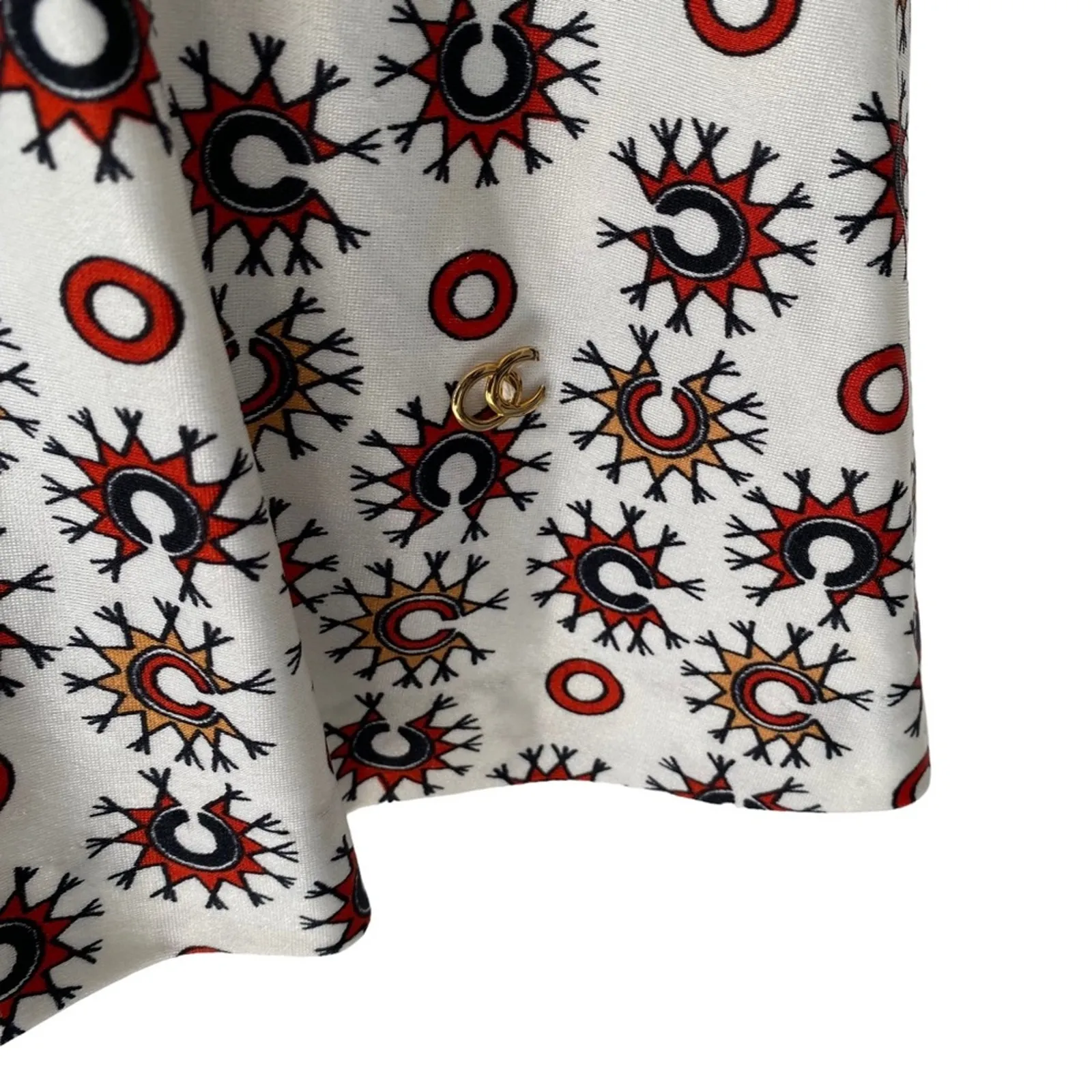 Vintage Waterclothes Oleg Cassini 1960s Skirted One apiece Swimsuit size 10 - Image 9