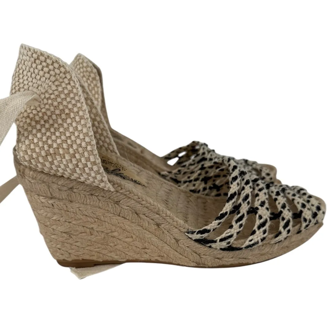 Free People Amalfi Coast Espadrille Wedge Sandals Natural Size EU 37 US‎ 6.5 - Image 7