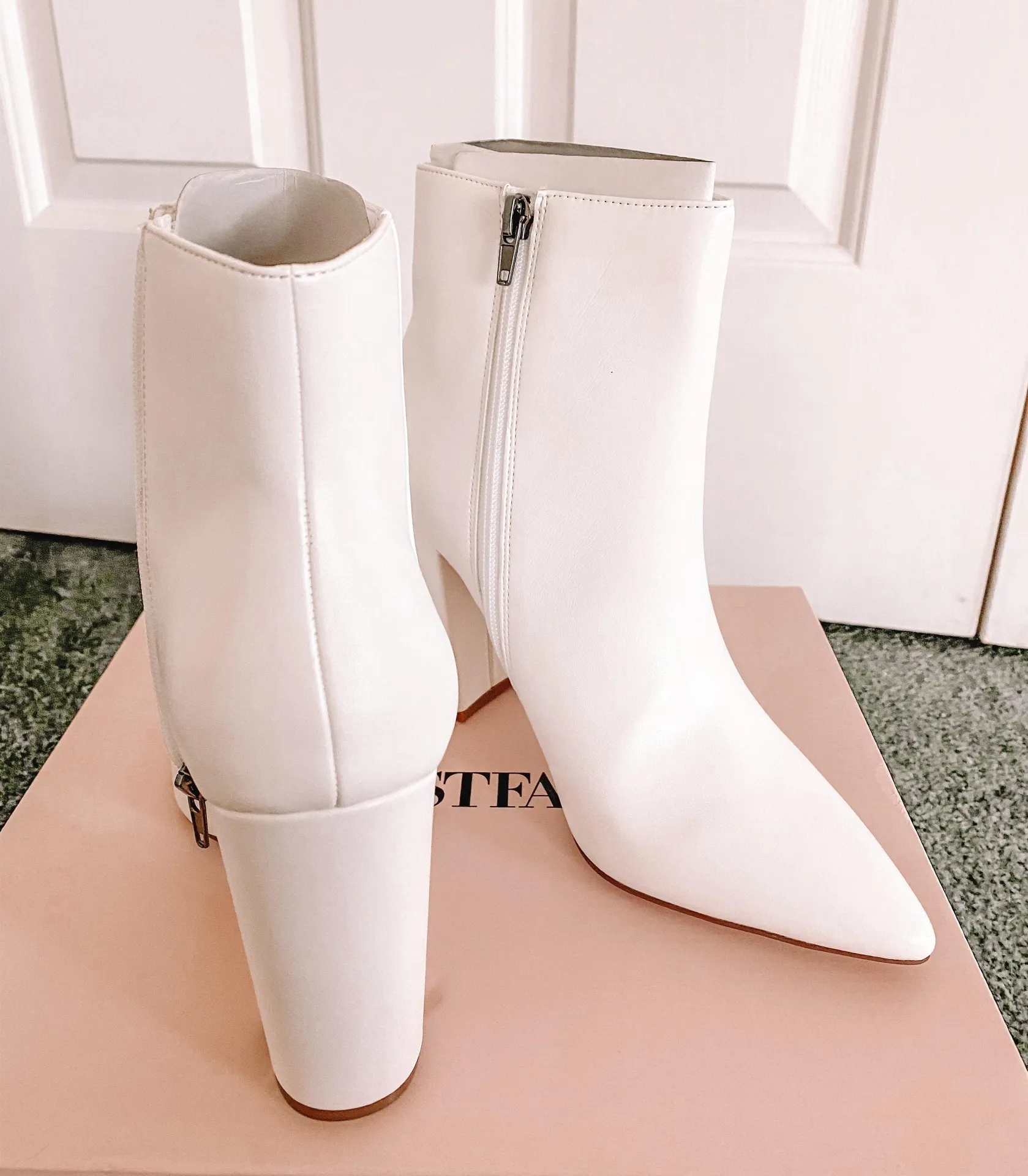 NEW White Booties - Image 2