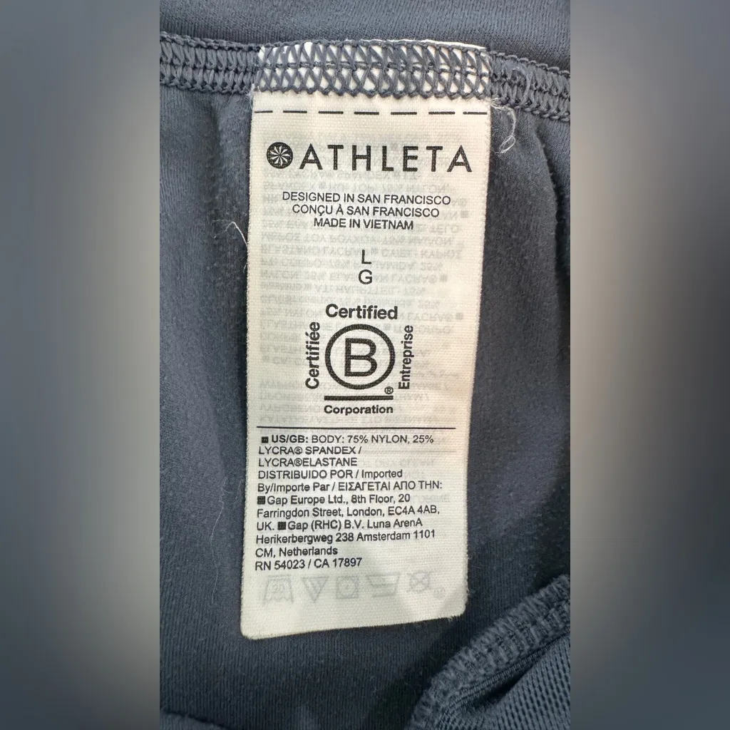ATHLETA Elation Pant Granite Blue size Large - Image 6