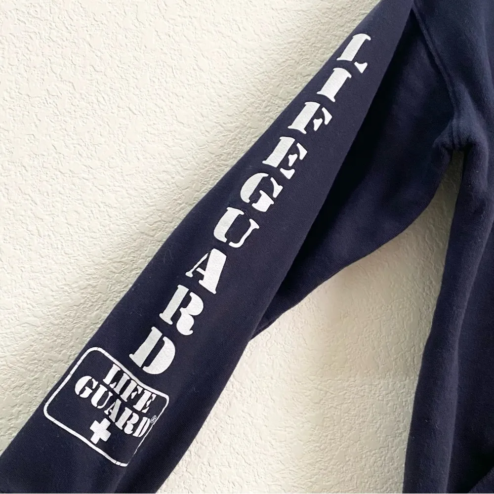 Puerto Rico Navy Pullover Hoodie Size S - Image 6