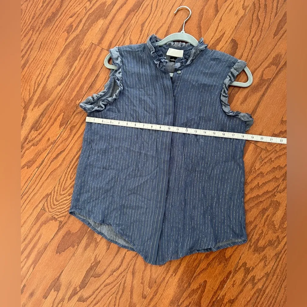 7 For All-mankind Silk top - Image 6