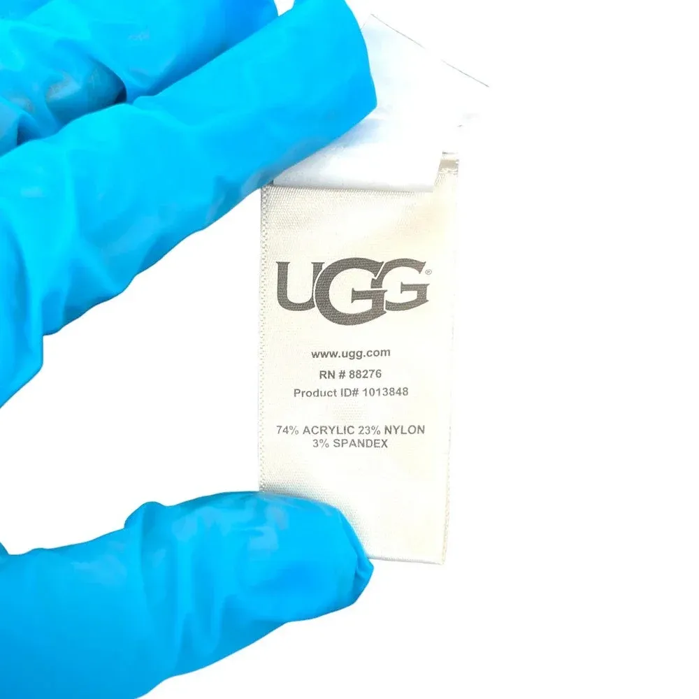 Ugg Blue Acrylic Blend Wrap‎ Button Long Sleeve Sweater Size Large - Image 6