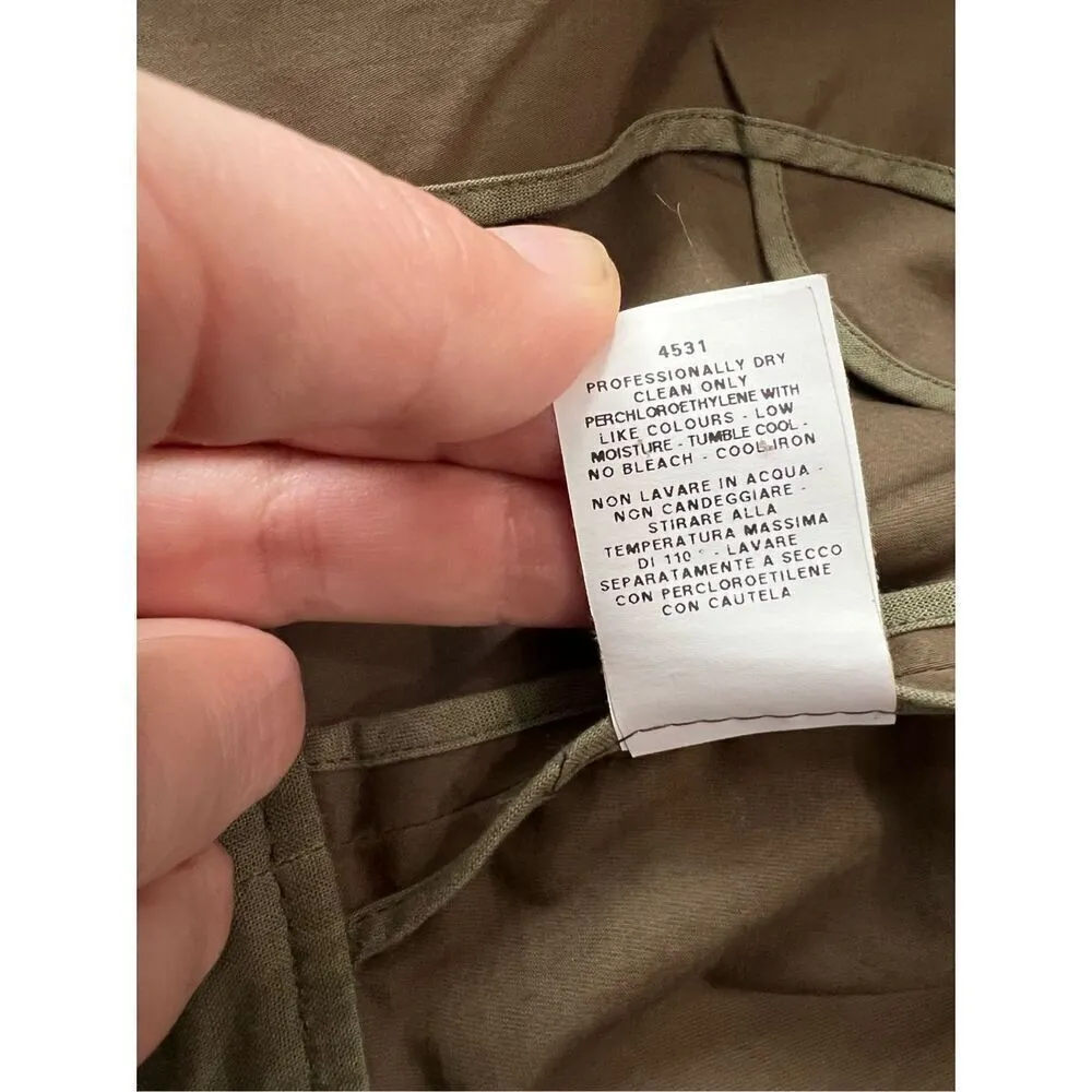 Moschino  Cheap And Chic green jacket size 6 - Image 8