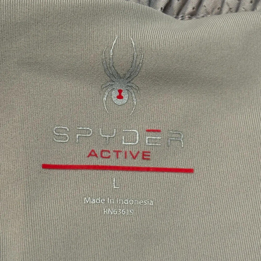 Spyder  Active Grey Shorts size Large NWT - Image 3