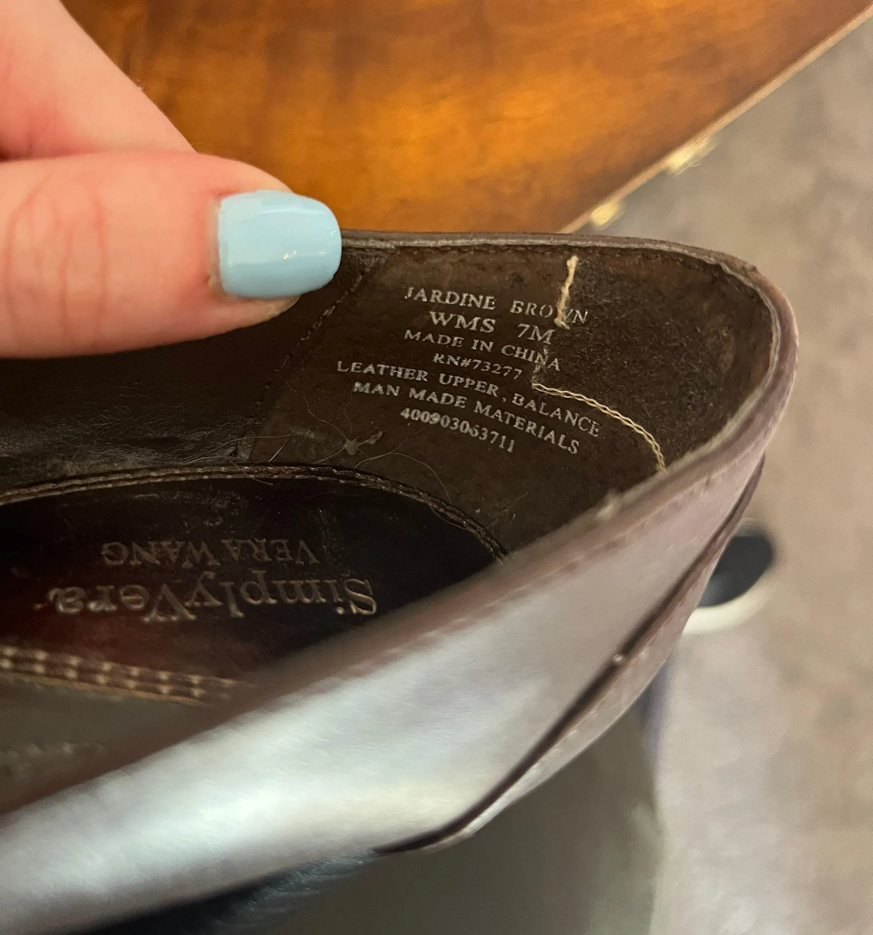 Brown Strap Heel - Image 3