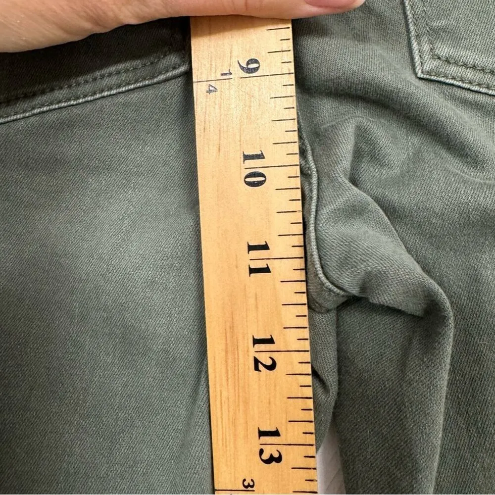 Madewell Green 9in High Rise Skinny Jeans Womens 24 Button Fly Denim Casual - Image 12