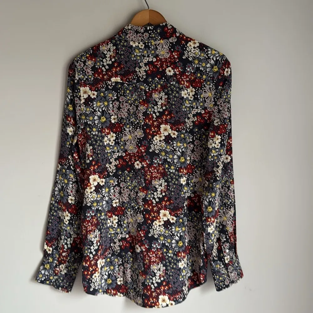 NEW Adriano Goldschmied Sutton Silk Shirt Medium - Image 3