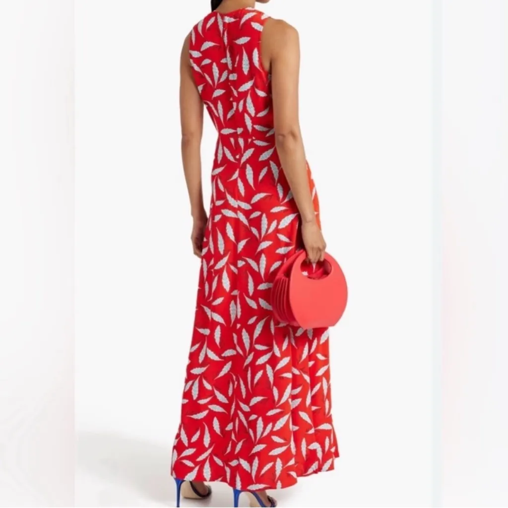 Diane Von Furstenburg Nicola crepe maxi dress - Image 2