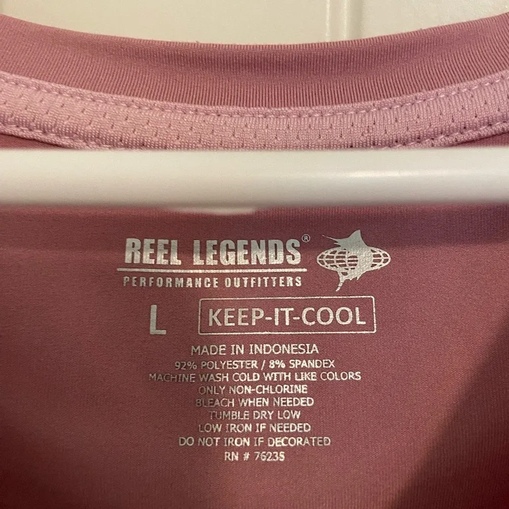 NWOT | Reel Legends women’s keep-it-cool purple active top — large‎ - Image 4