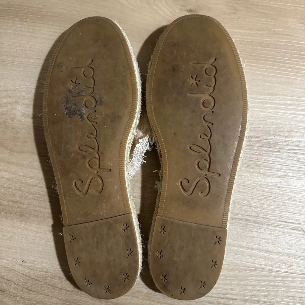 Splendid Jessica Cheetah‎ Print Espadrille Mules Size 8.5 Animal Print Fringe - Image 7