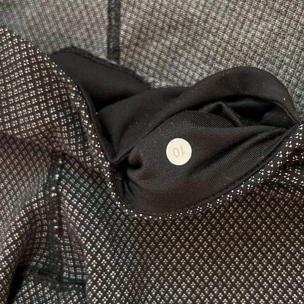 Lululemon Wunder Under Pant - Diamond Dot Black White / Black size 10 - Image 6