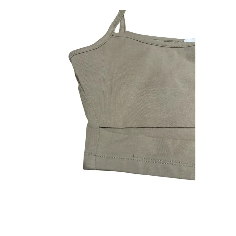 Adika cutout green gray crop top - Image 3