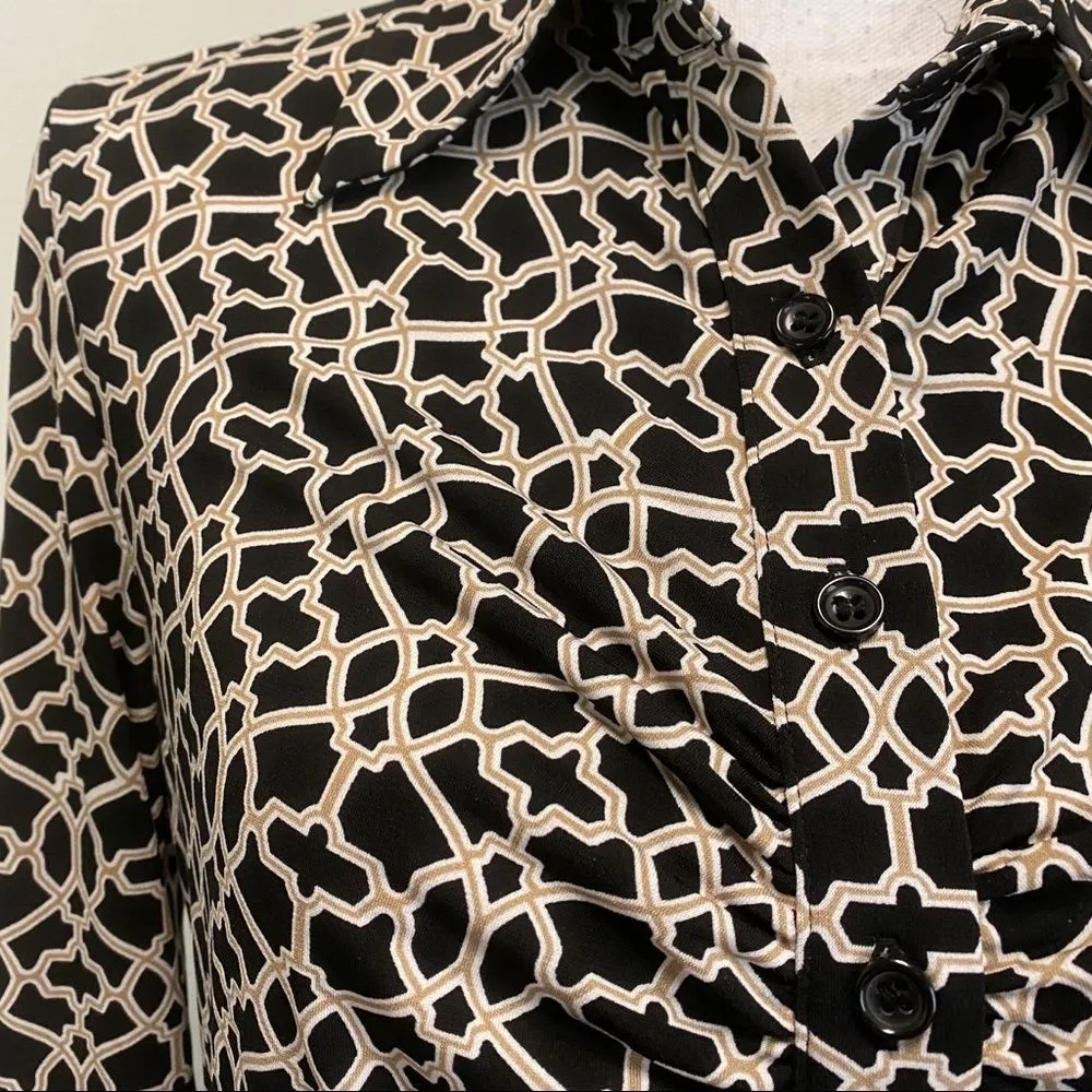 Laundry By Shelli Segal Button Down Shirt Small - Image 8