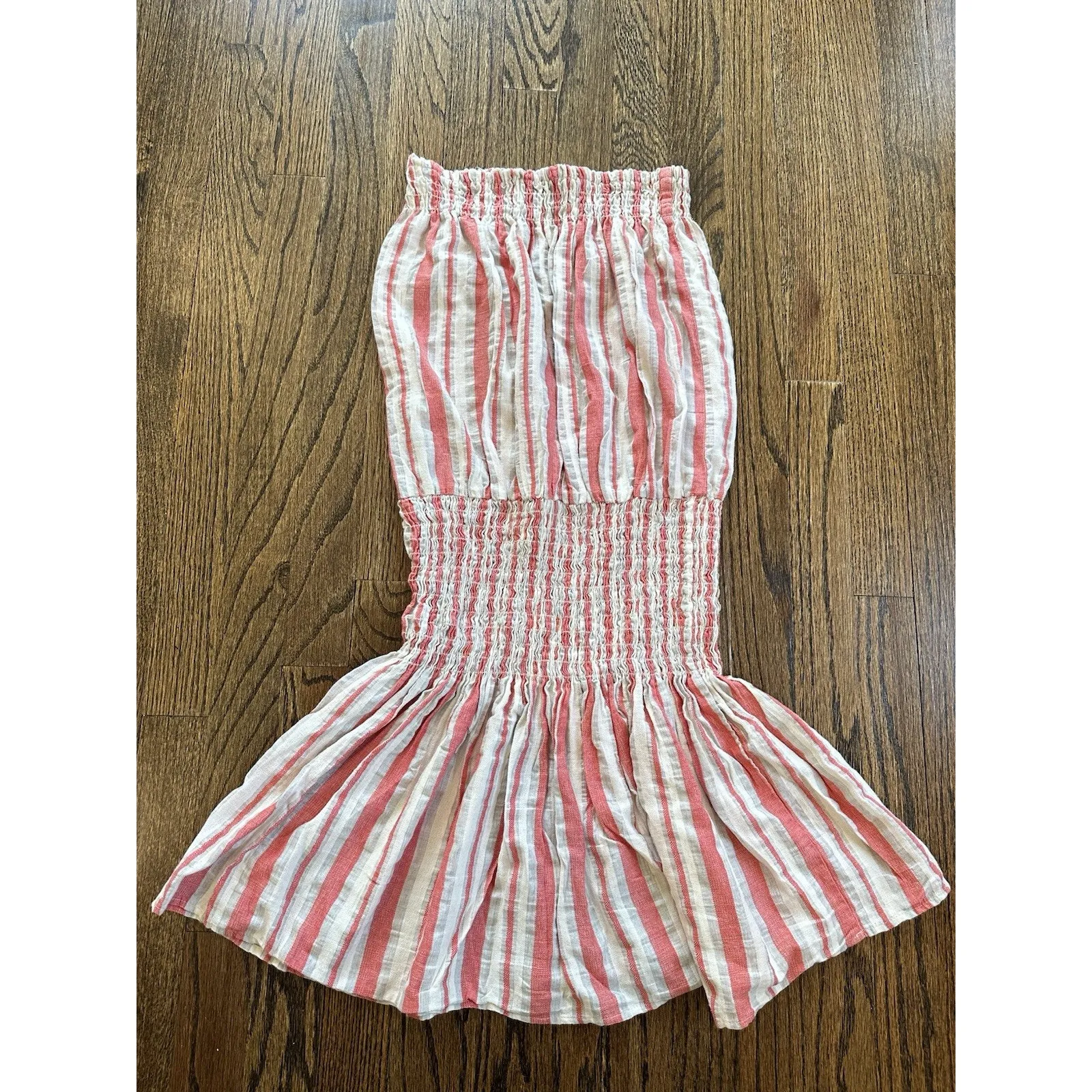 REVOLVE BLUE LIFE GOOD KARMA MINI SMOCKED DRESS SMALL 2239 - Image 2