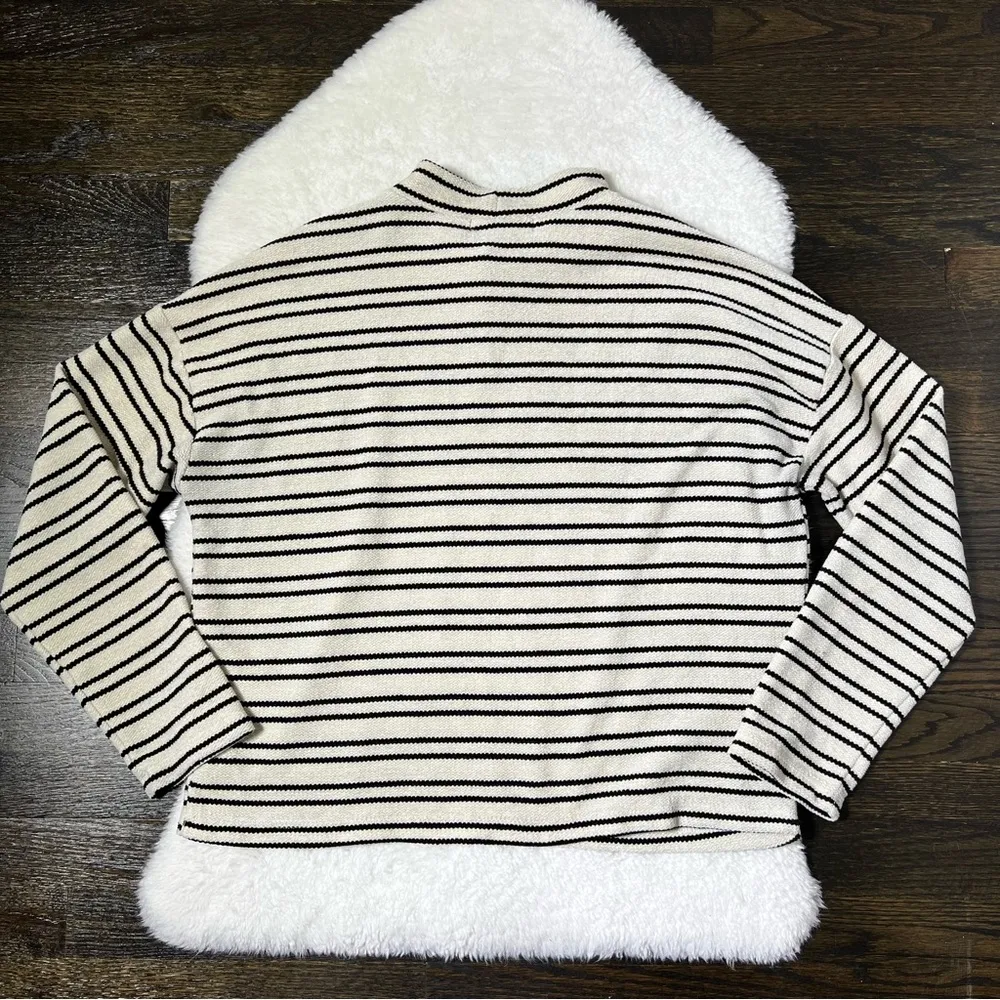 Sanctuary  Alea Striped Mock Neck Pullover Sweater - Image 7