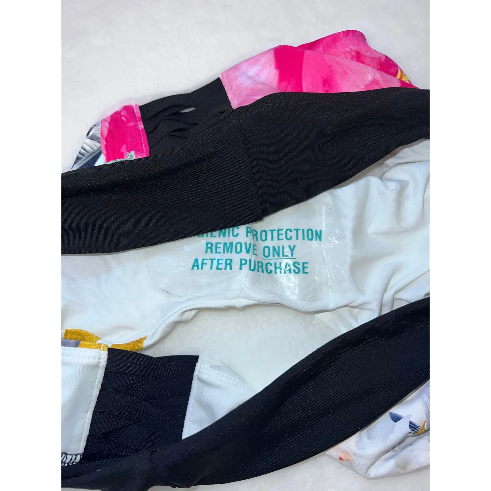 NWOT CALIA Women's Floral Bikini Bottoms‎ Multicolor Size Small - Image 4