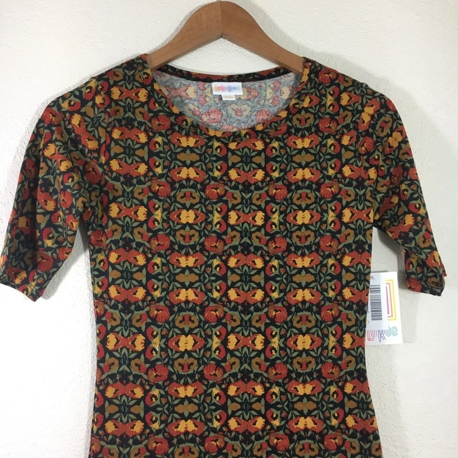 NWT LuLaRoe Julia floral bodycon dress - Image 3