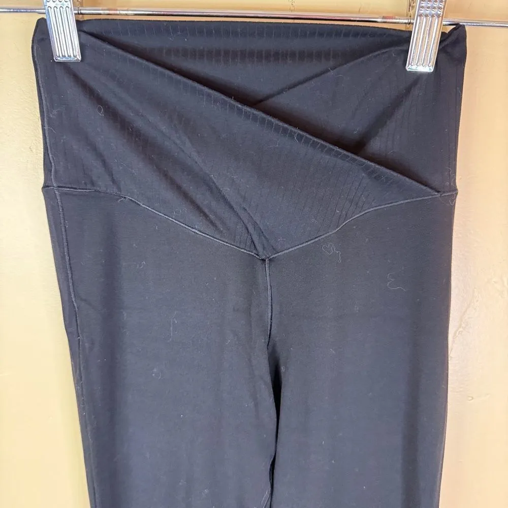 Offline by Aerie High Rise‎ Super Flare Real Me Leggings Black Size Small Active - Image 2