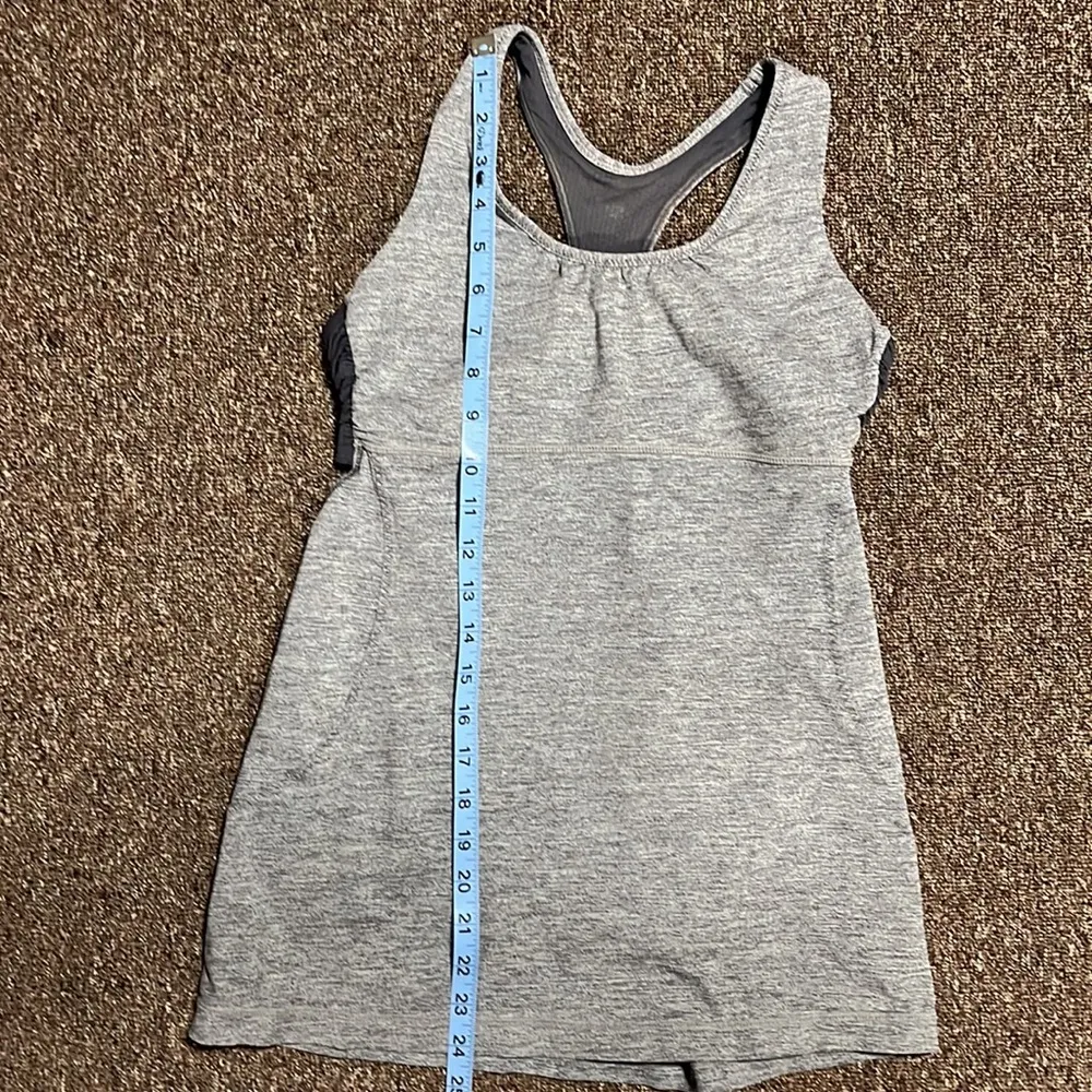 Lululemon Turbo Tank Gray Size 4 - Image 6