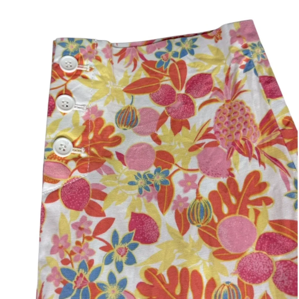 Talbots Perfect Crop Pants Fruit & Flowers‎ 16 - Image 11