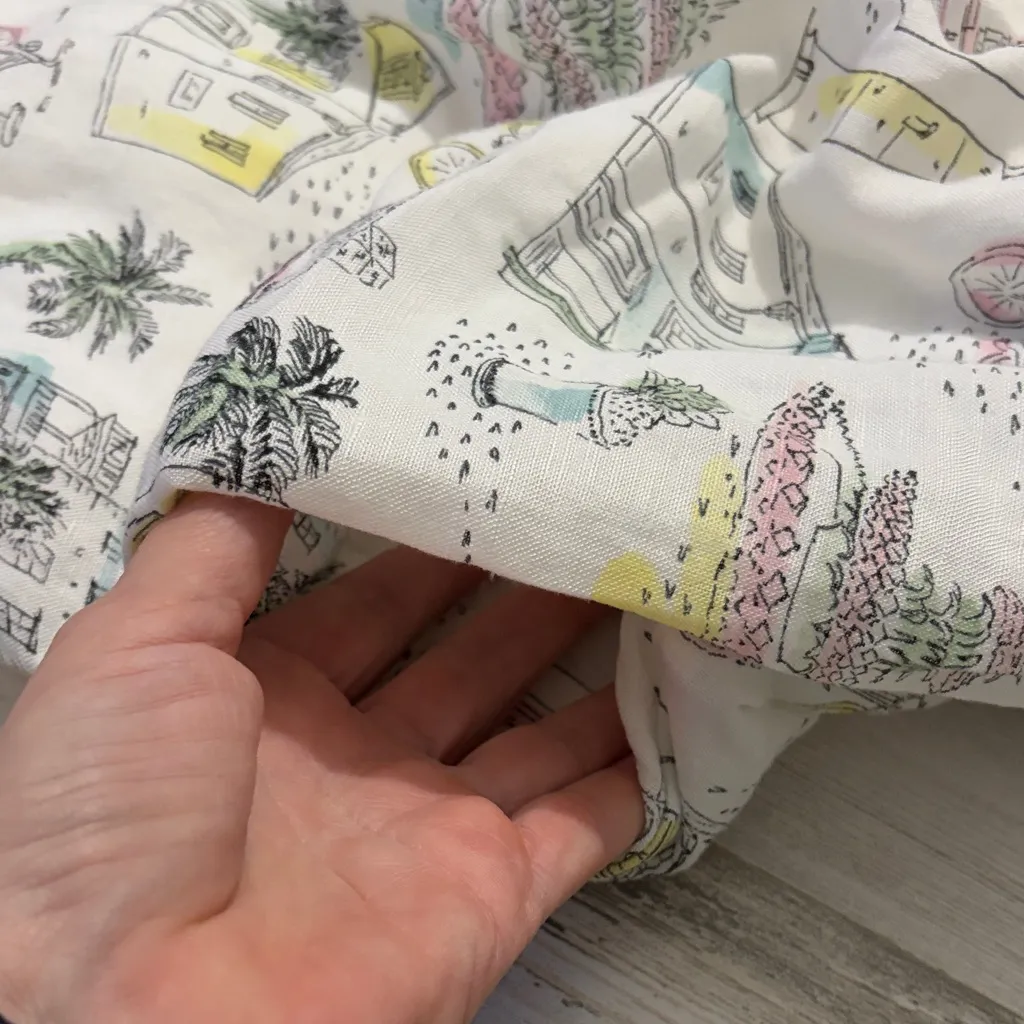 Sewing Down South X Crown & Ivy Taylor Printed Maxi Dress with Beaded Tassels - Image 7