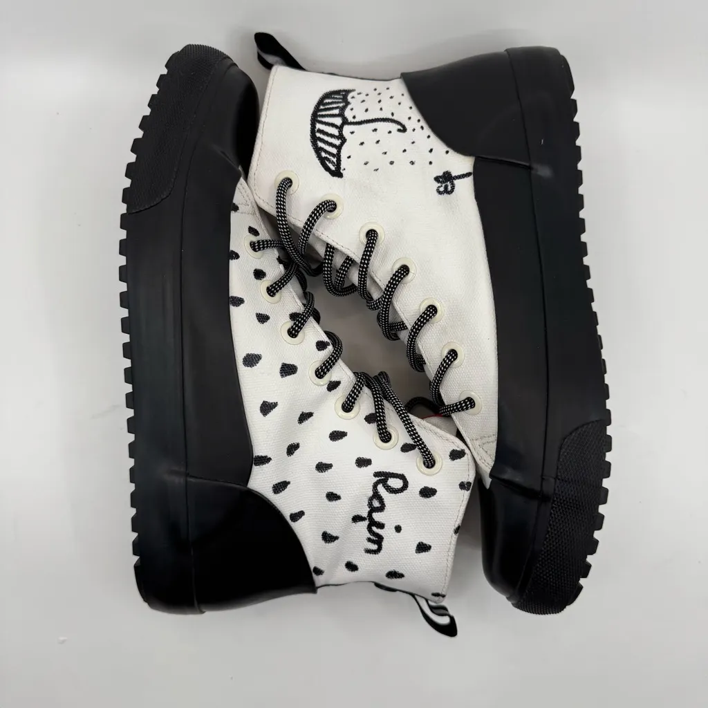 Hunter For Target High Top Unisex Sneaker Waterproof Graphics Black Size 10 - Image 9