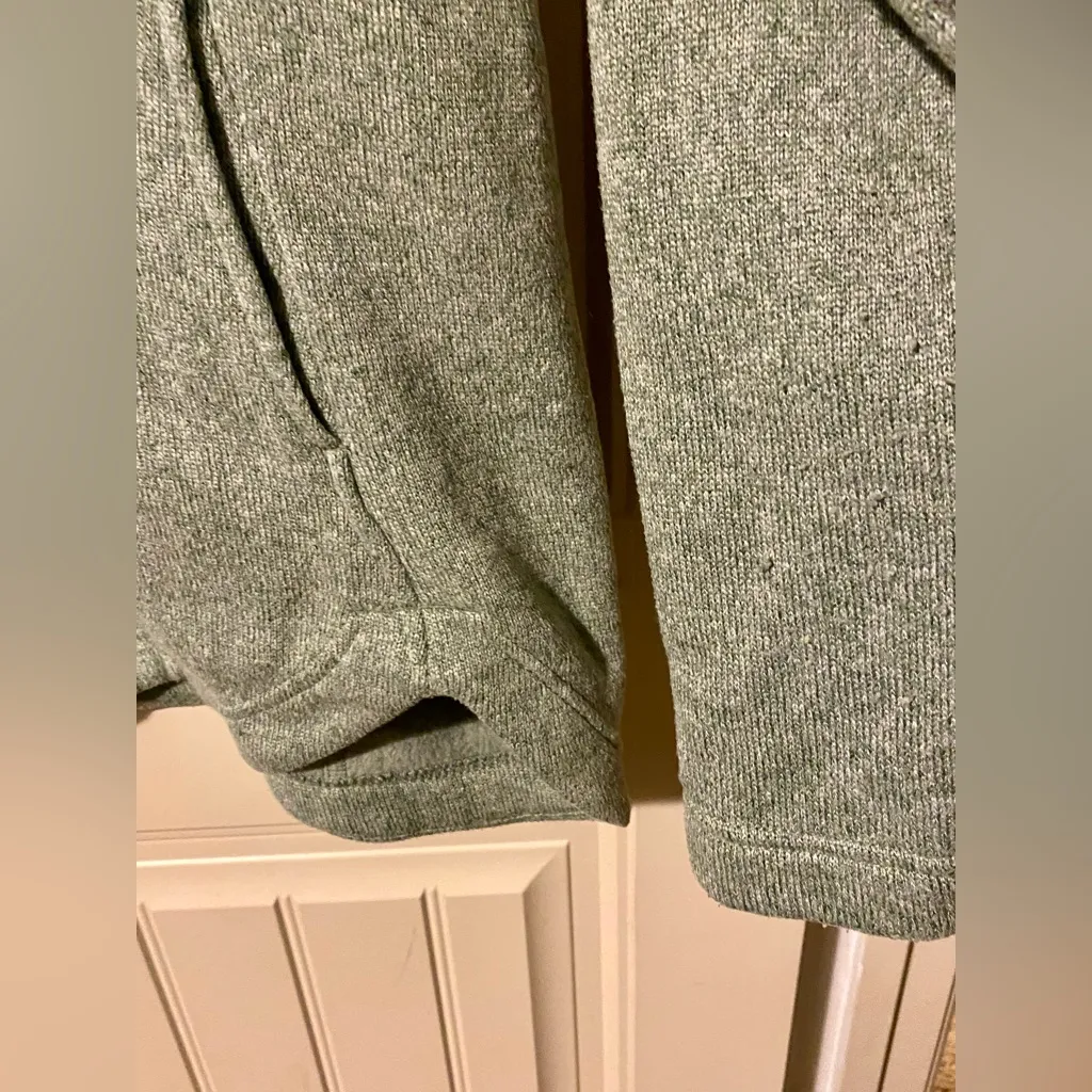 Eddie Bauer Green Radiator Fleece 2.0 Long Full-Zip Hoodie Jacket Coat - Image 7