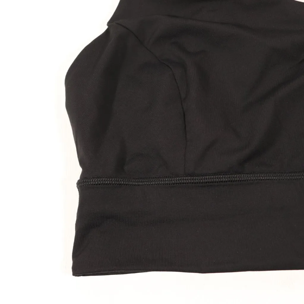 EUC Lululemon Free To Be Serene Bra *Long Line Black Size 12 - Image 4