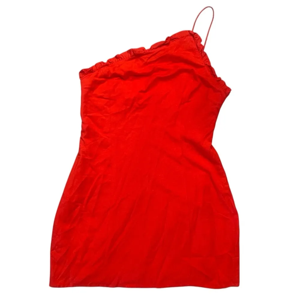 • Superdown Elizabeth one shoulder mini dress red large - Image 2