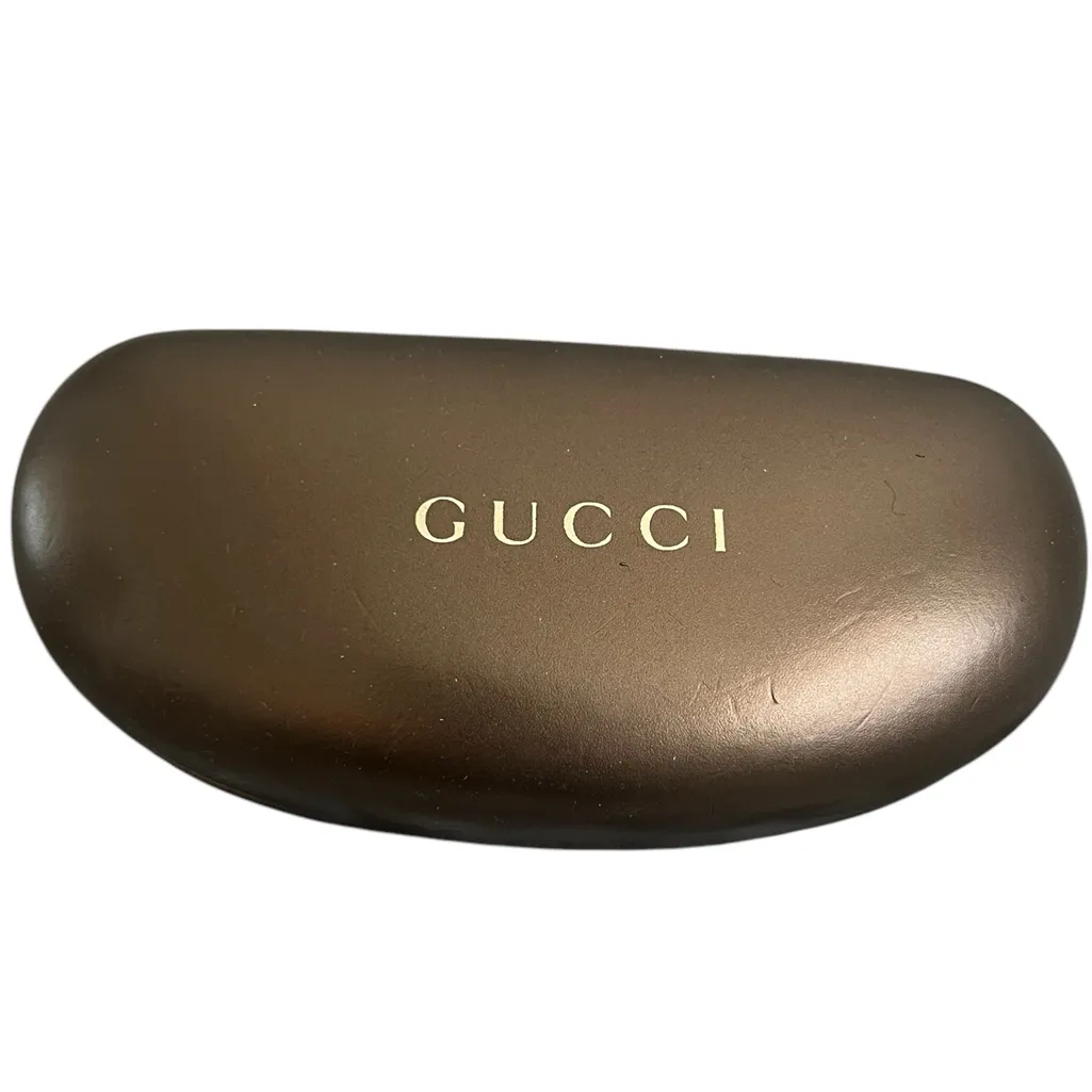 Gucci Red and Black Cat-Eye Gradient Sunglasses - Image 6