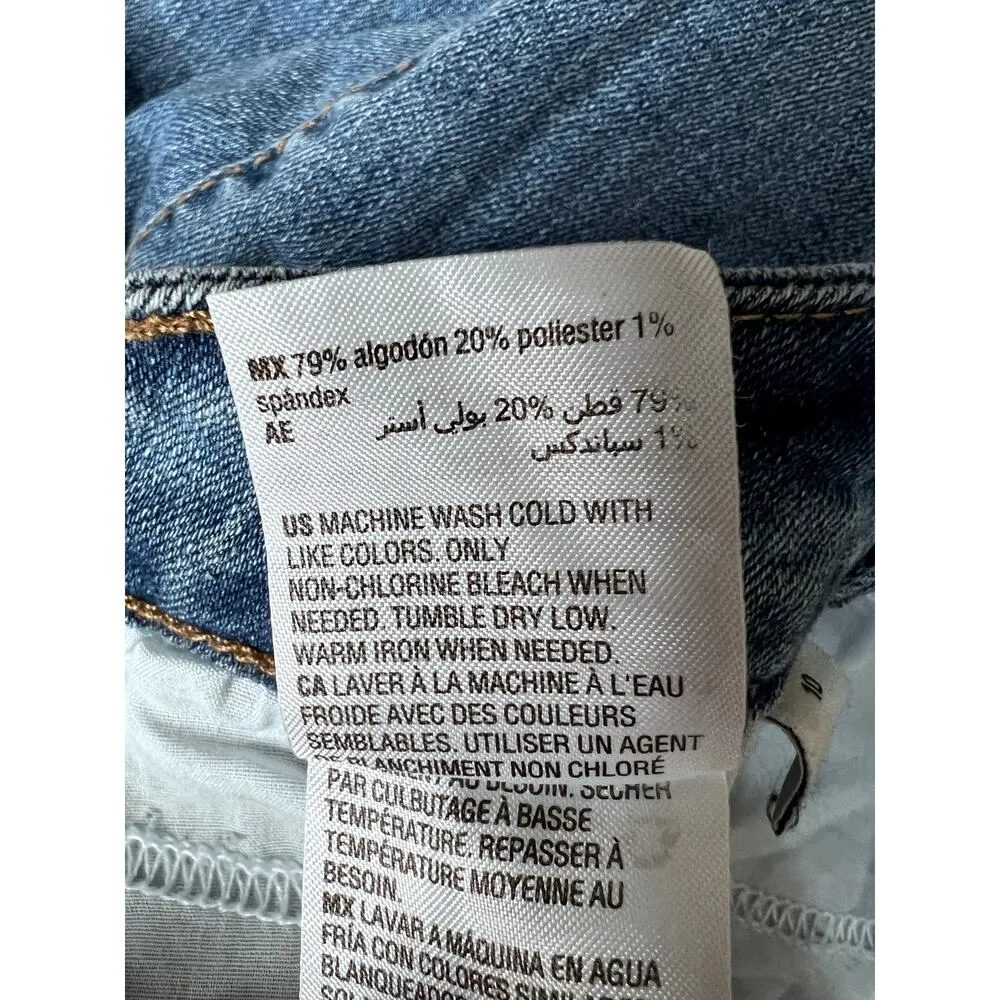 Style & Co womens size 10 jeans curvy capri mid-rise straight walking, work wear - Image 7