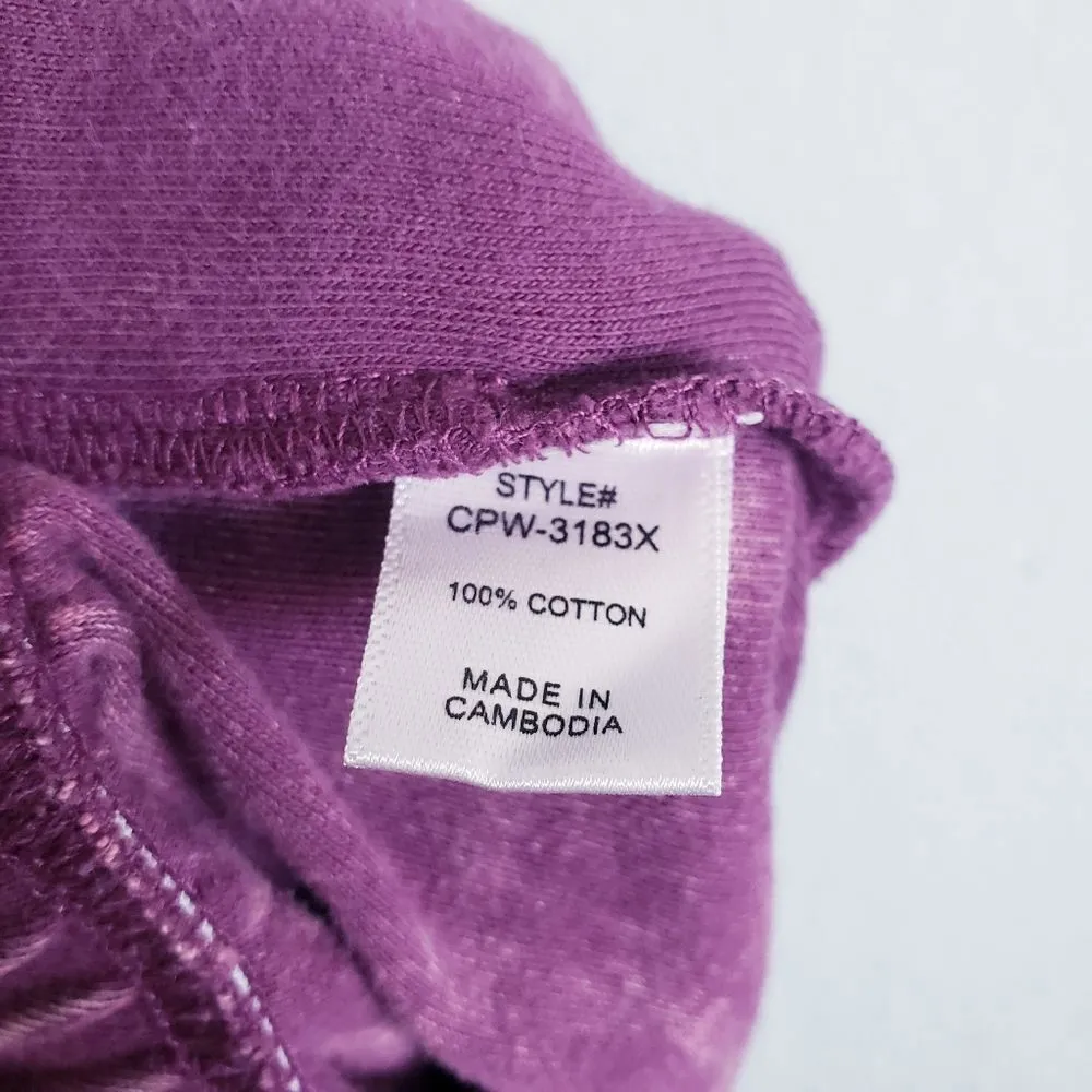 Zenana Purple Acid Wash Jogger Sweatpants - Image 7