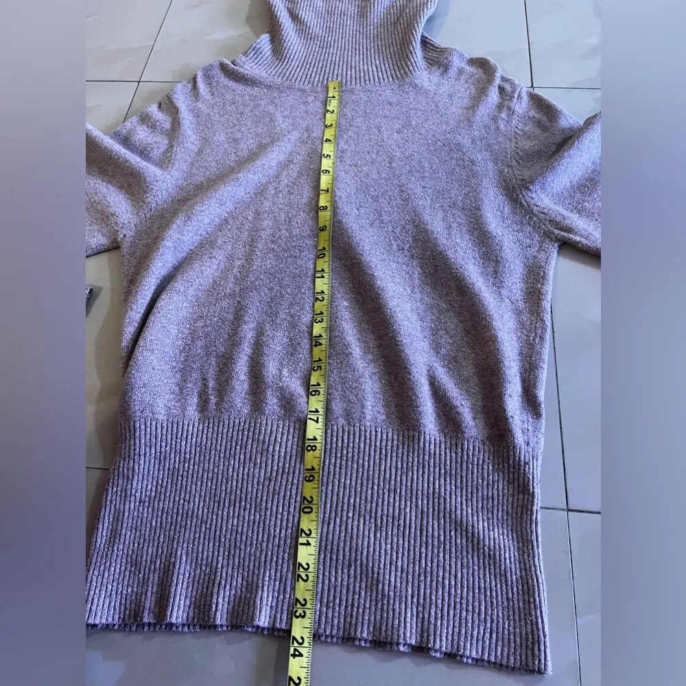 Pink Turtleneck Long Sleeve Sweater VOLARY  L/XL  organic cotton from Bolivia - Image 10