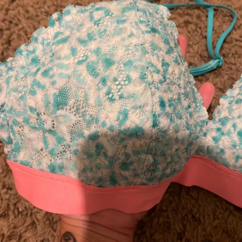 Aerie lace flower bralette, size Medium - Image 3