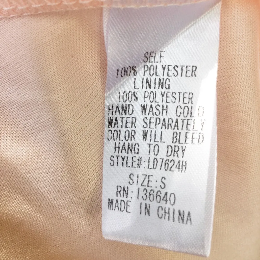 L'atiste Pink Sleeveless Crochet Lace Top Pleated Mini Dress - Image 8