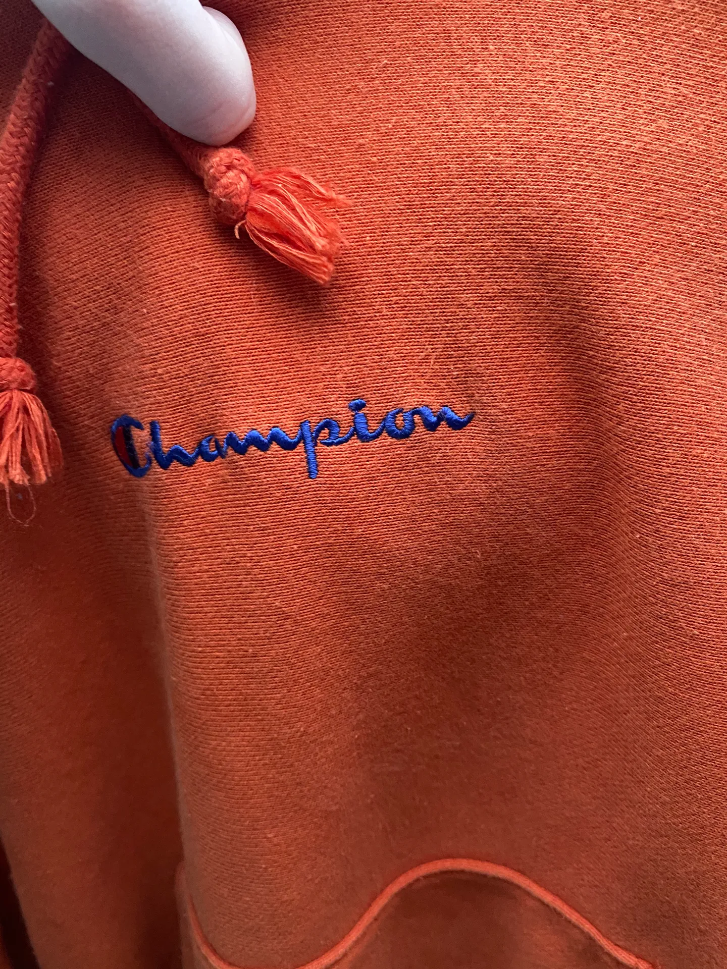 Champion Orange Hoodie - Image 5