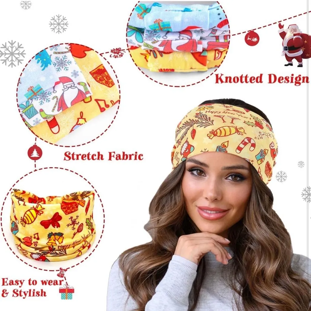🎁NWT* 3pk Christmas Themed‎ Stretch - Image 3