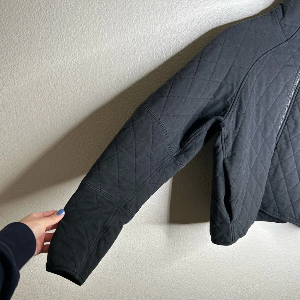 Lululemon Quilted Calm Jacket black 8 - Image 8