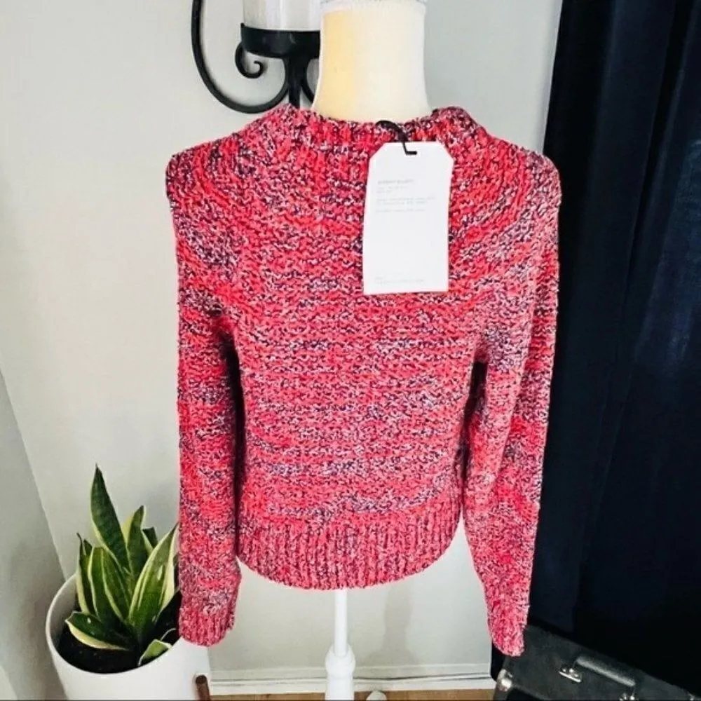 Current/Elliott The Moonshine Sweater, Red/Black, Size: (2),‎ Small, NWT - Image 11