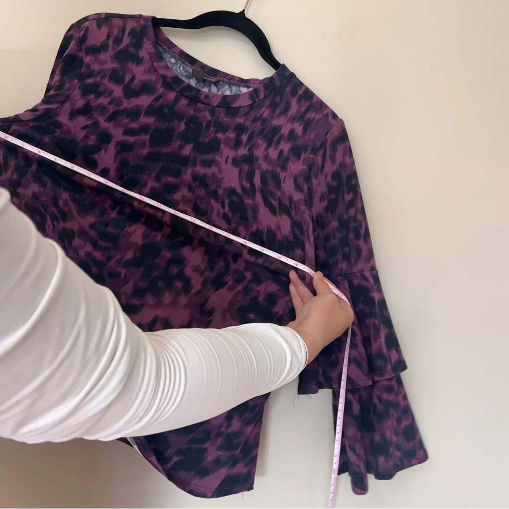 Bold Elements  Purple Leopard Top - Image 6
